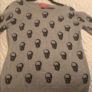 Cashmere Skull Sweater